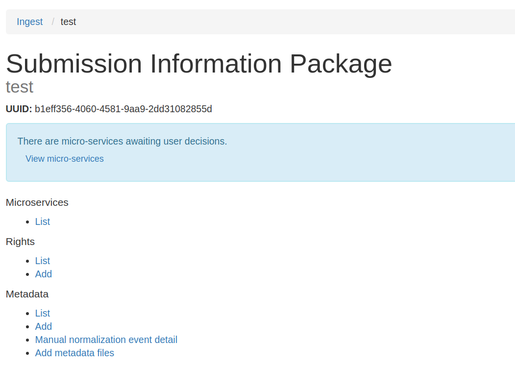 SIP information page